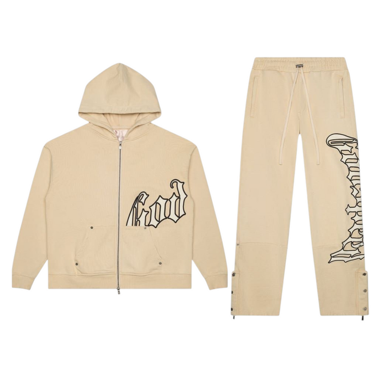 OG Logo Sweatsuit V2 Creme/Bone