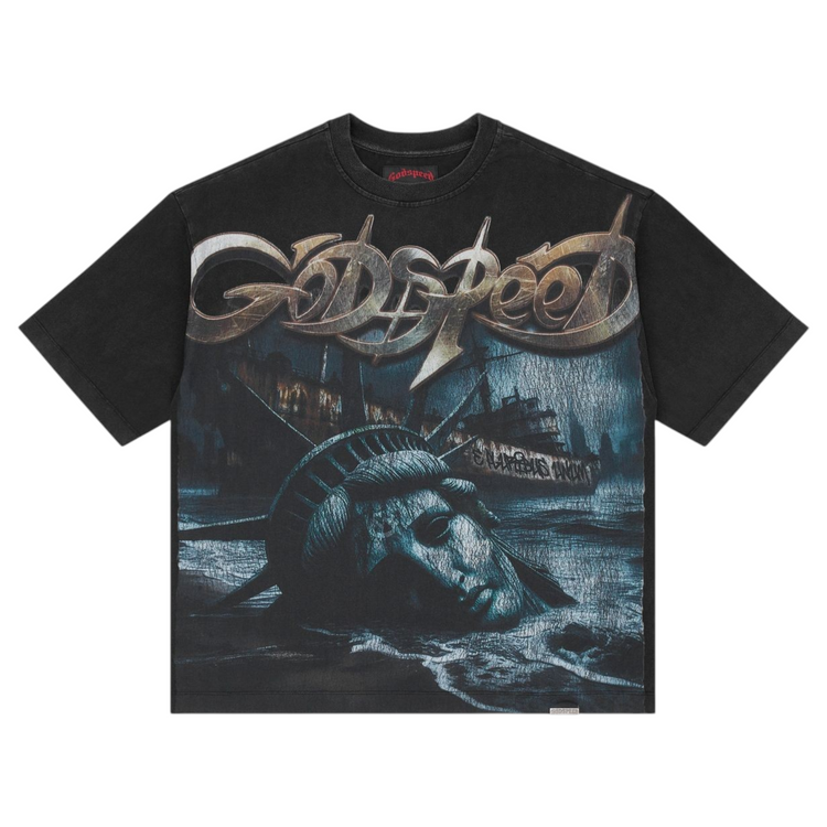 Liberty Ruins T-Shirt Black