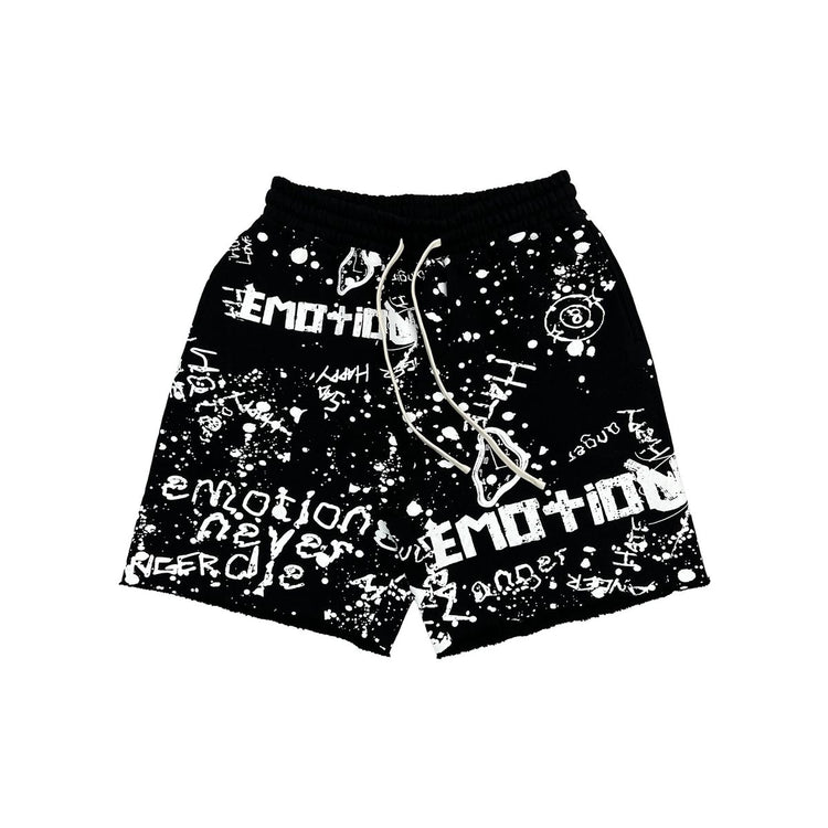 Graffiti Shorts Black