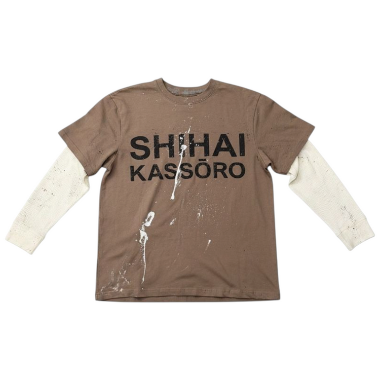 Tsuchi Layered Splat Tee L/S