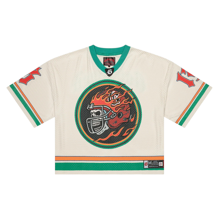 First Down Jersey Bone/Teal
