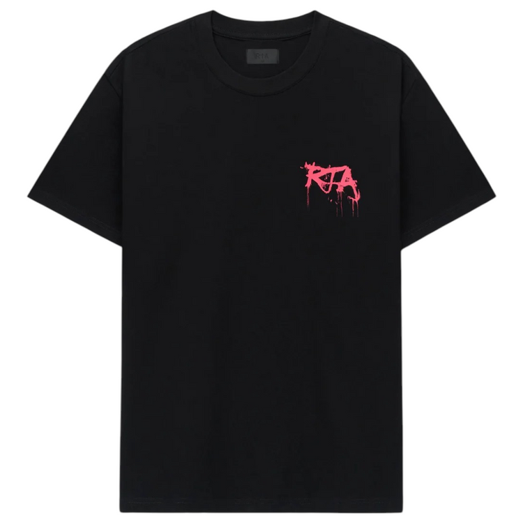 Colin Black Graffiti Pink Tee