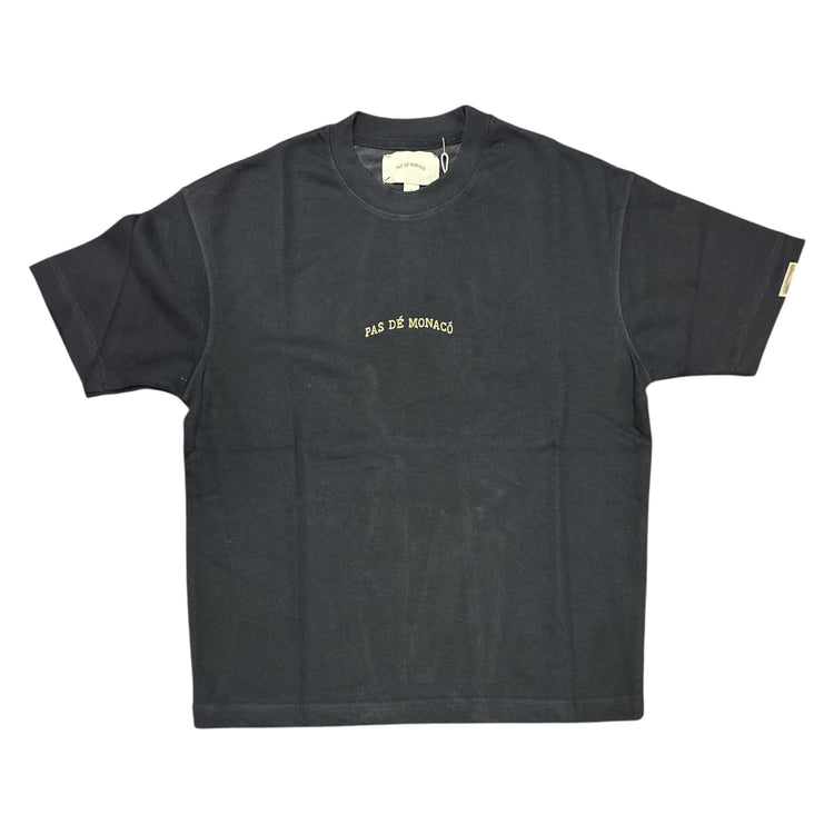 Broderie Tee Black