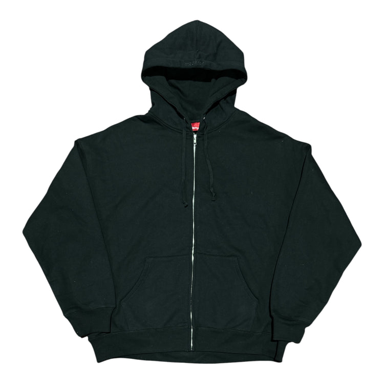 Supreme x Thrasher Zip Up Hoodie Black