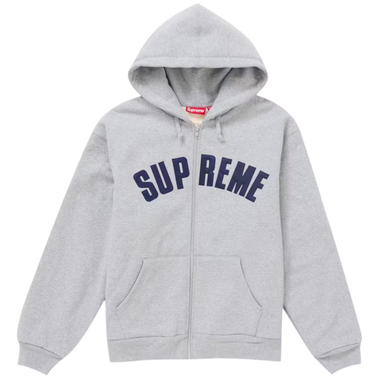Arc Thermal Zipup Hoodie Grey/Navy