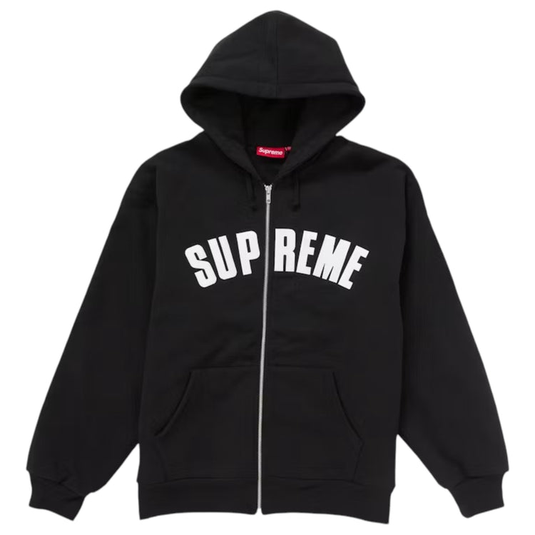 Arc Thermal Zipup Hoodie Black/White