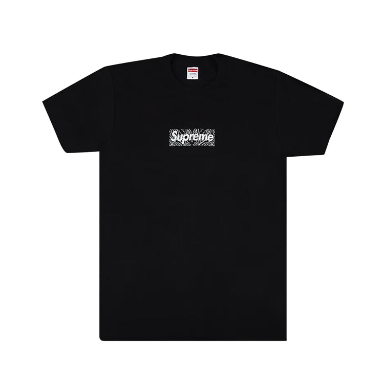Bandana Box Logo Tee Black
