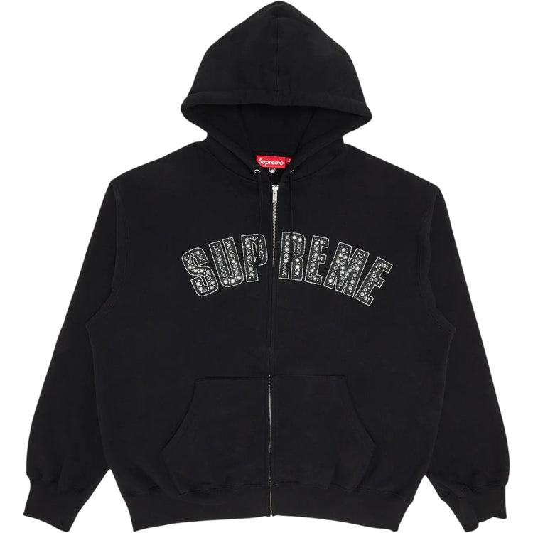 Supreme x b.b. Simon Zip Up Hoodie Black