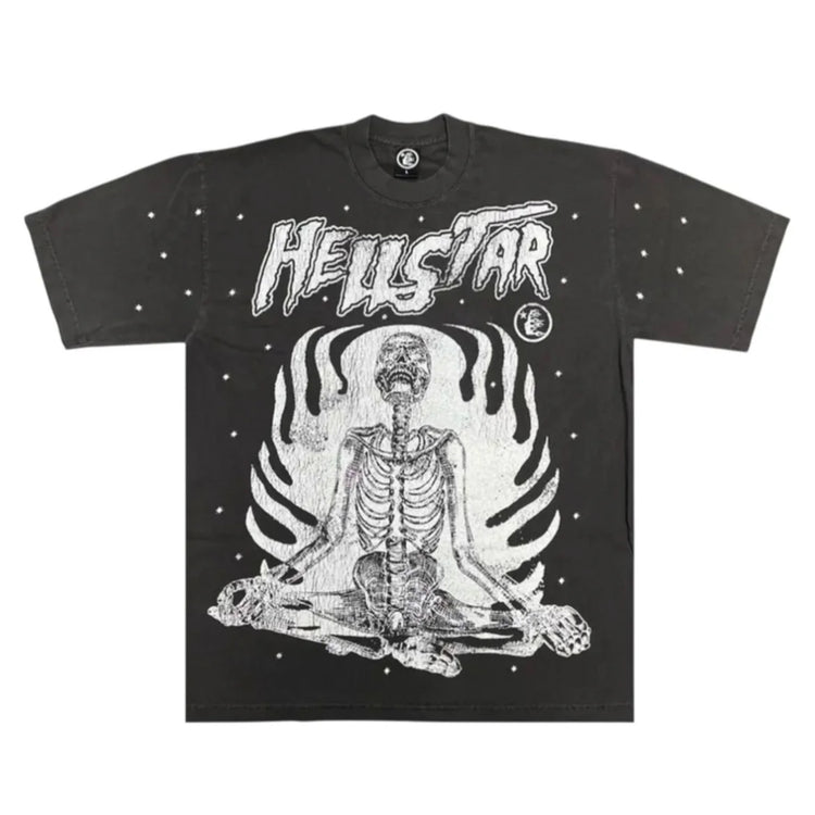 Hellstar Inner Peace Graphic Tee Front View at Urban Styles