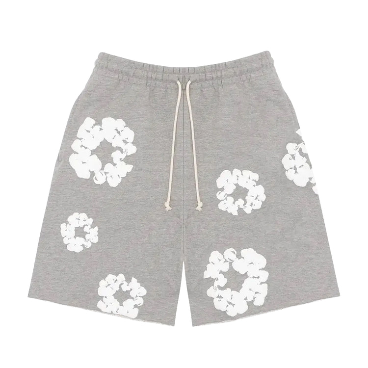 Sweat Shorts Grey Front View at Urban Styles