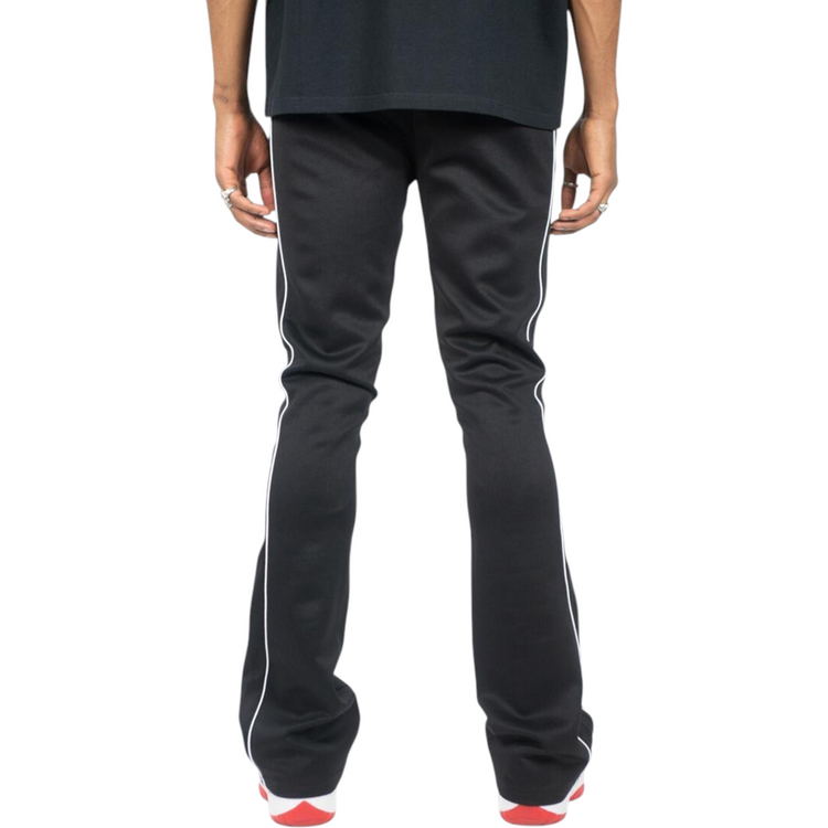Stacked Trackpants Black