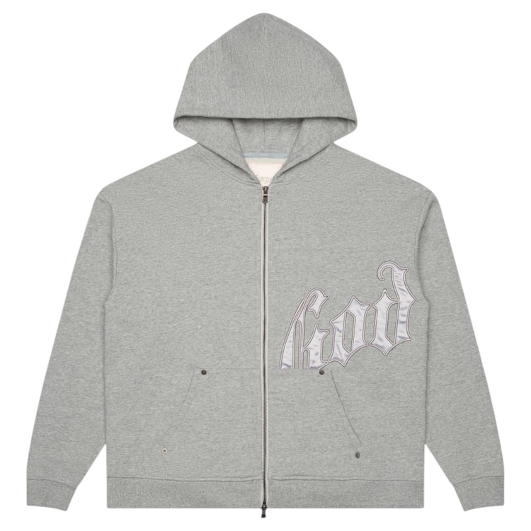 OG Logo Sweatsuit V2 Grey/Silver Satin