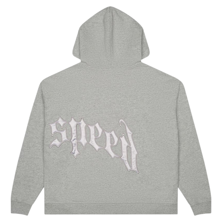 OG Logo Sweatsuit V2 Grey/Silver Satin