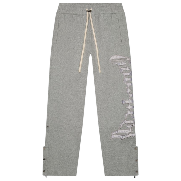 OG Logo Sweatsuit V2 Grey/Silver Satin
