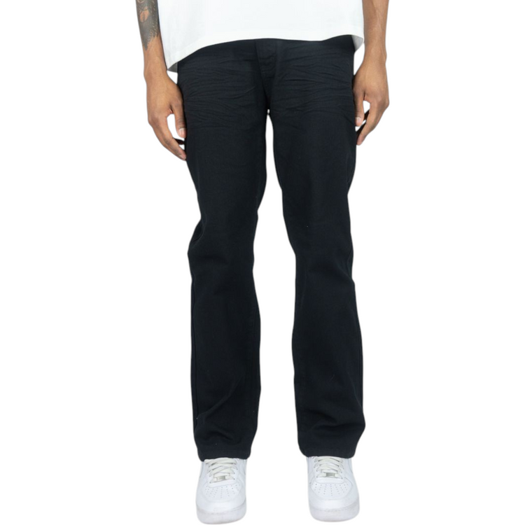 Basic 5 PKT Twill Straight Jean Black