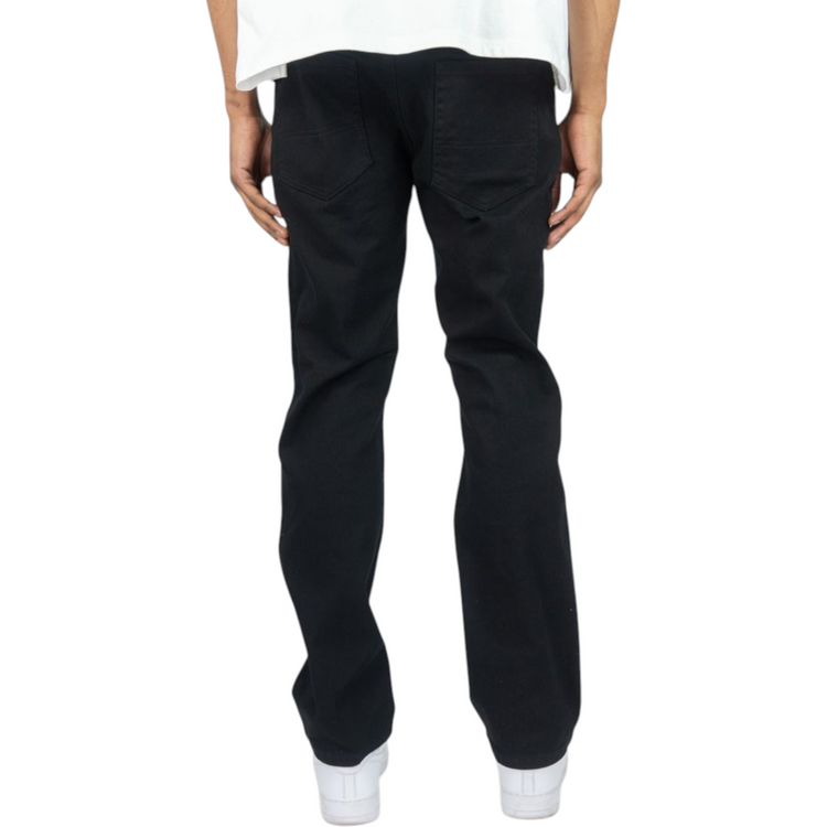 Basic 5 PKT Twill Straight Jean Black