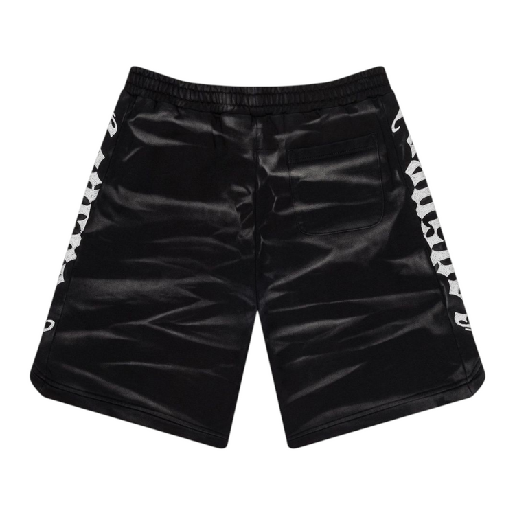 Courtside Tie-Dye Shorts Black