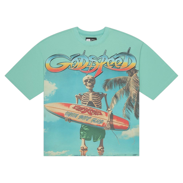 Miami Surf Club T-Shirt Teal