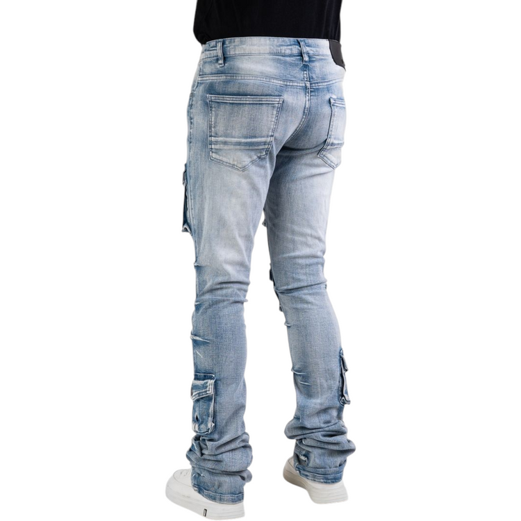 Ice Cargo Stacked Jeans