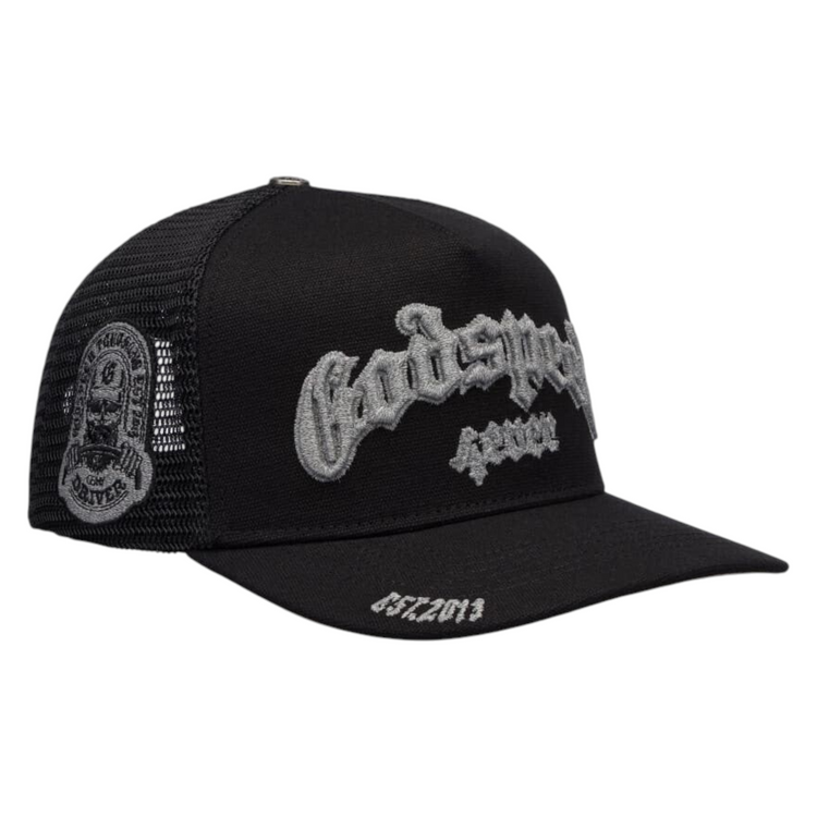 Godspeed Forever Trucker Hat Black/Grey