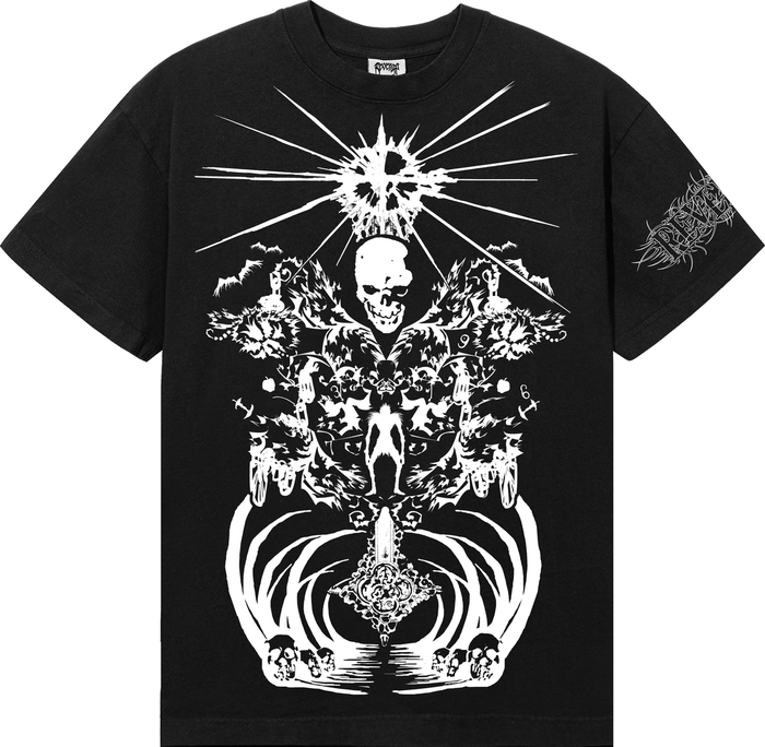 Shrine Tee Black/White