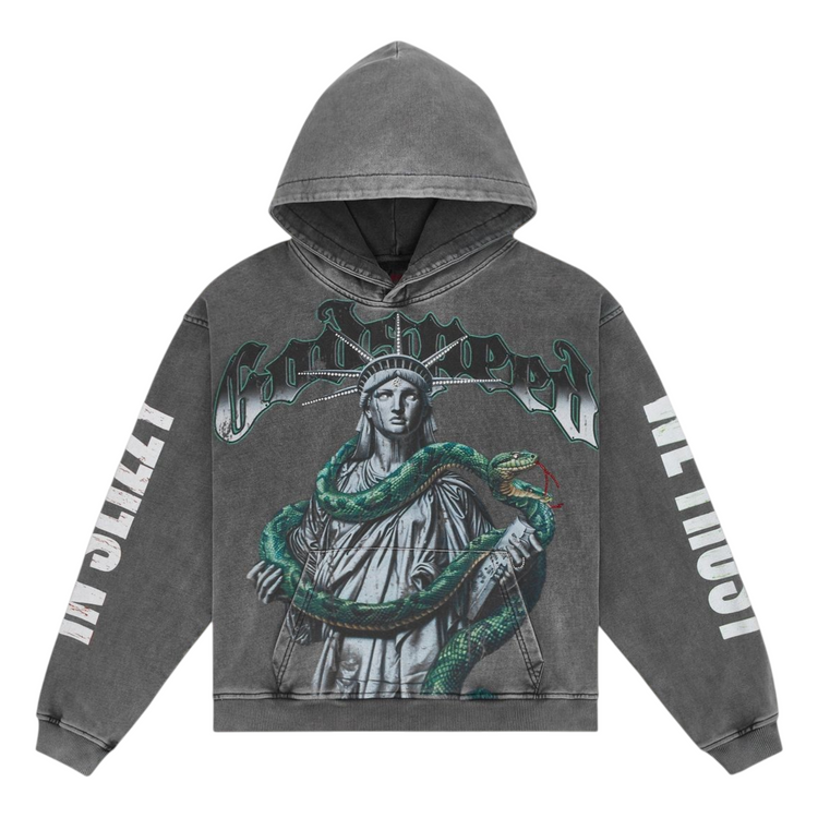 Slizzy VVS Hoodie Grey Wash