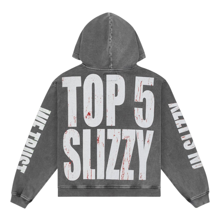 Slizzy VVS Hoodie Grey Wash