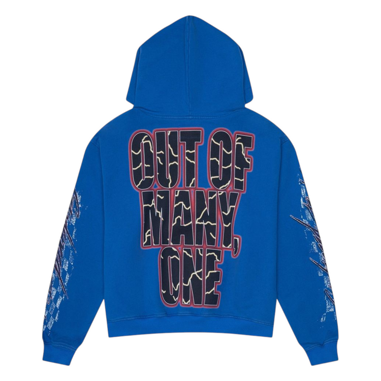 Podium Dreams Hoodie Blue Washed