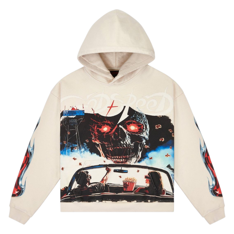 Drive In Hoodie Bone