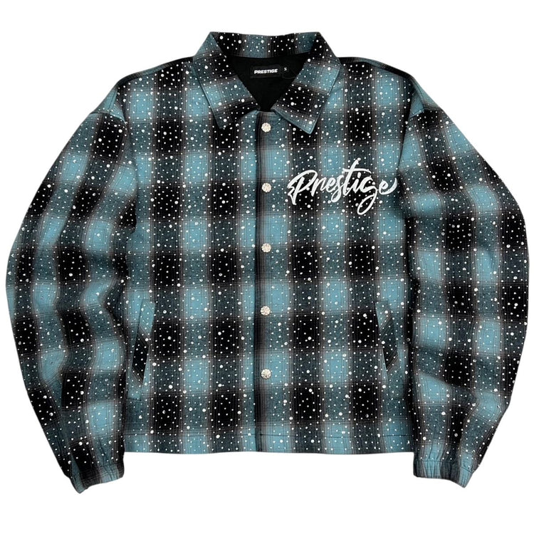 Prime Flannel Jacket Aqua
