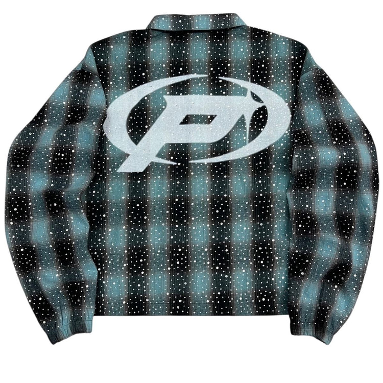 Prime Flannel Jacket Aqua