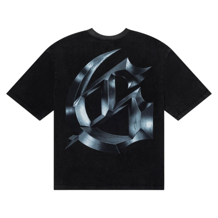 Mercury Logo T-Shirt Black Wash