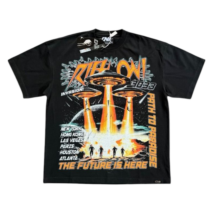 Alien Invasion Tee Black