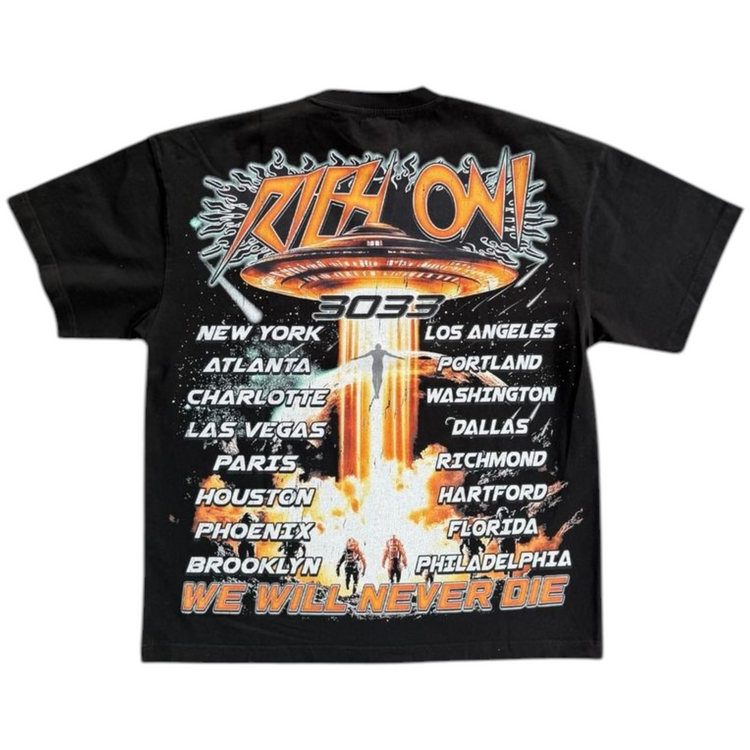 Alien Invasion Tee Black