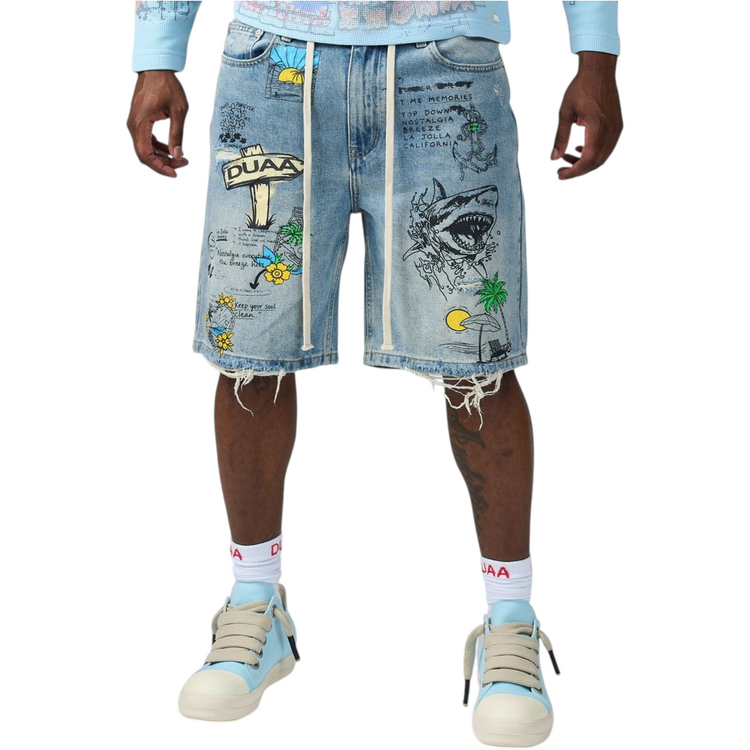 Surf Short Blue