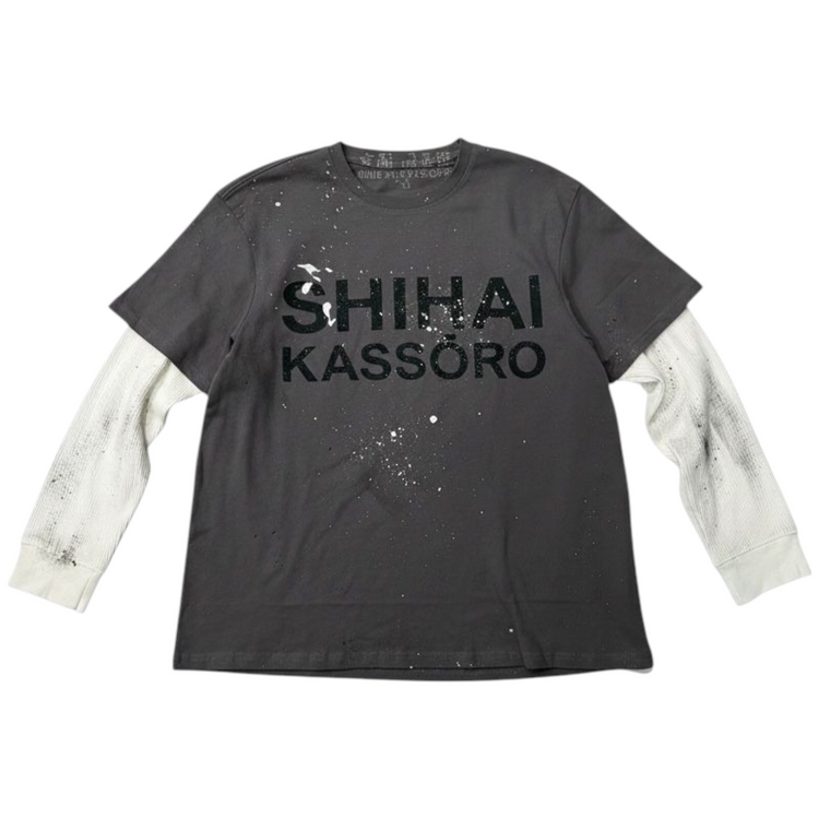 Kuro Layered Splat Tee L/S
