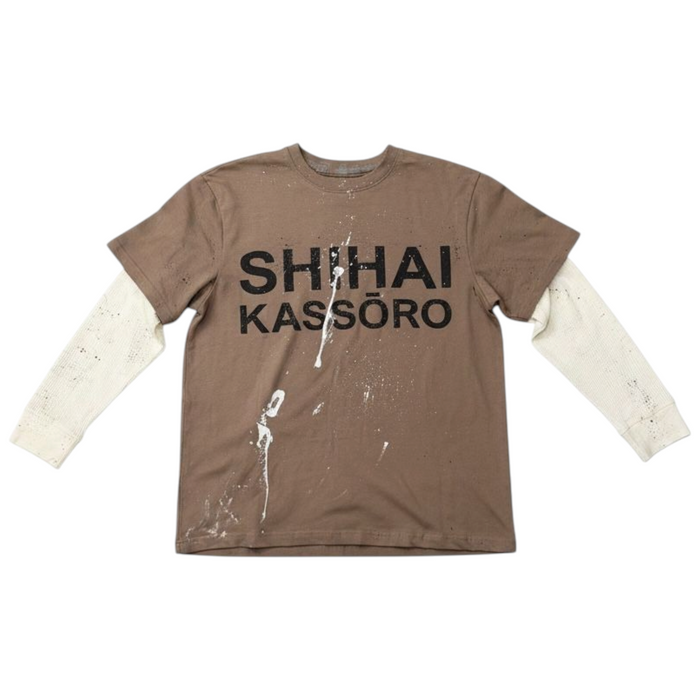 Tsuchi Layered Splat Tee L/S