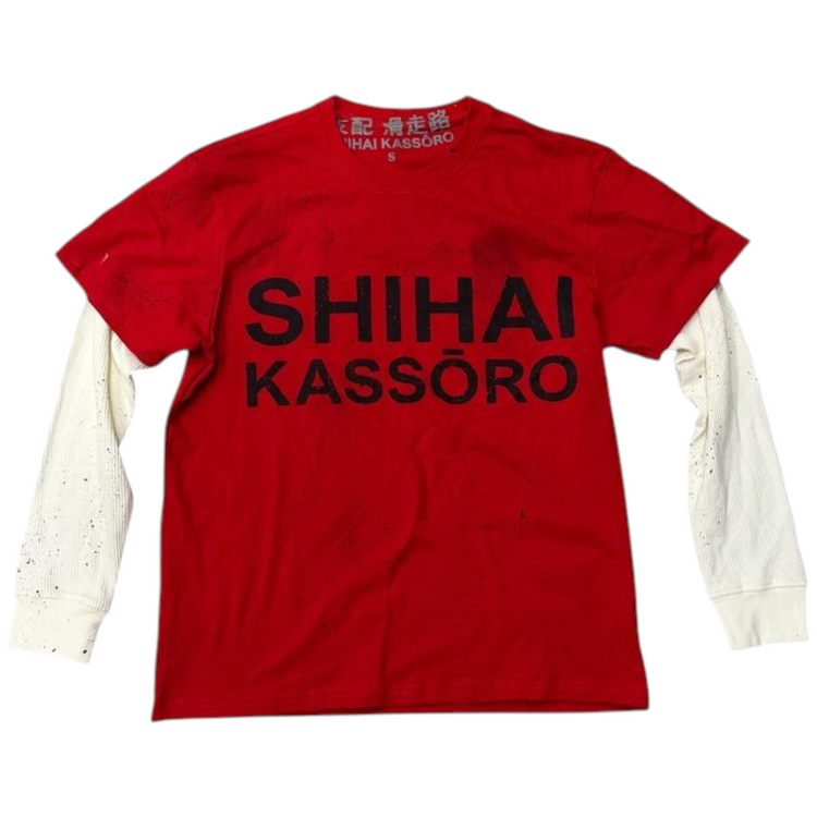Akai Layered Splat Tee L/S