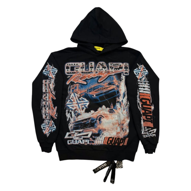 Black Nitro Drift Hoodie