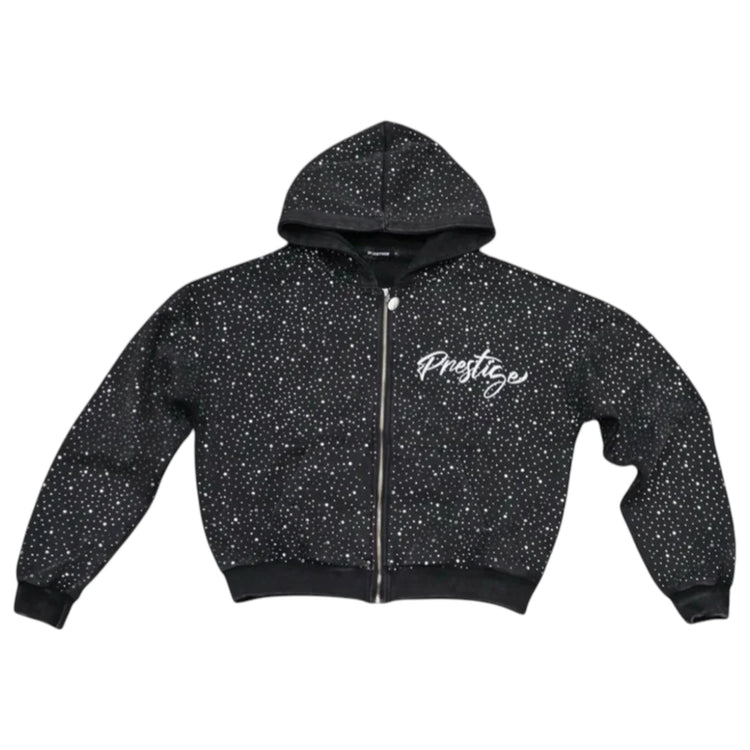 Diamond Hoodie Black