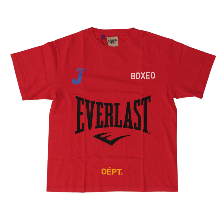 Gallery Dept x Everlast J Tee Red