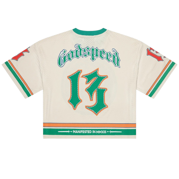 First Down Jersey Bone/Teal