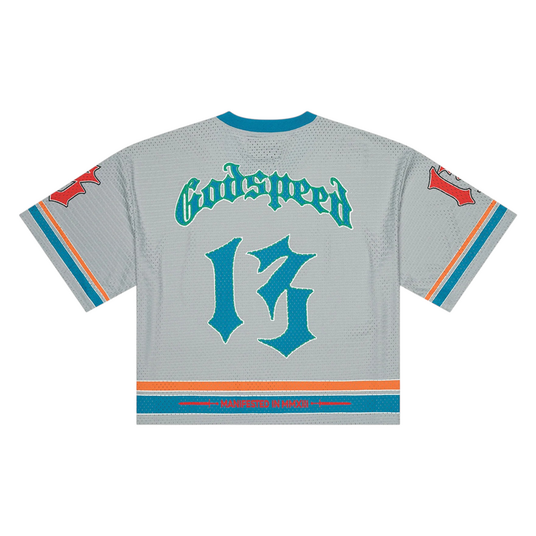 First Down Jersey Grey/Blue