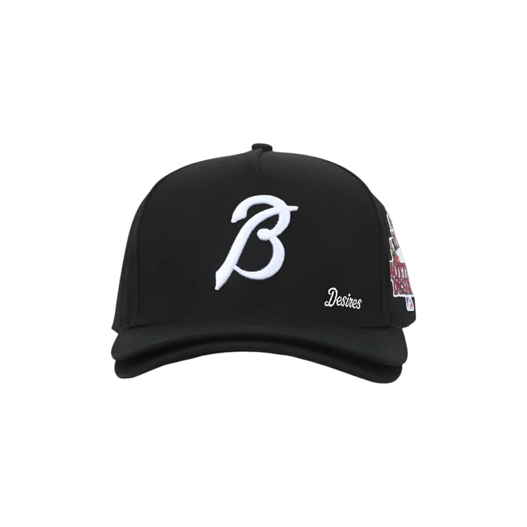 Bottega Double Brim Hat Black