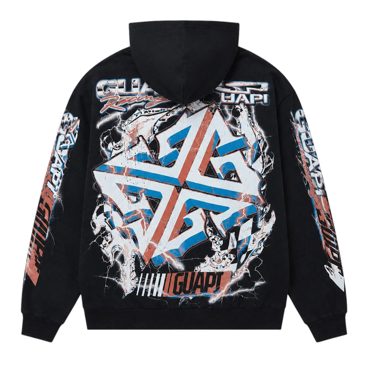 Black Nitro Drift Hoodie