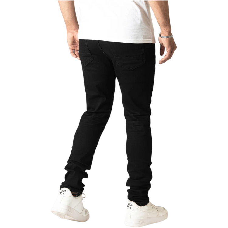 Black 3D Topper Jeans