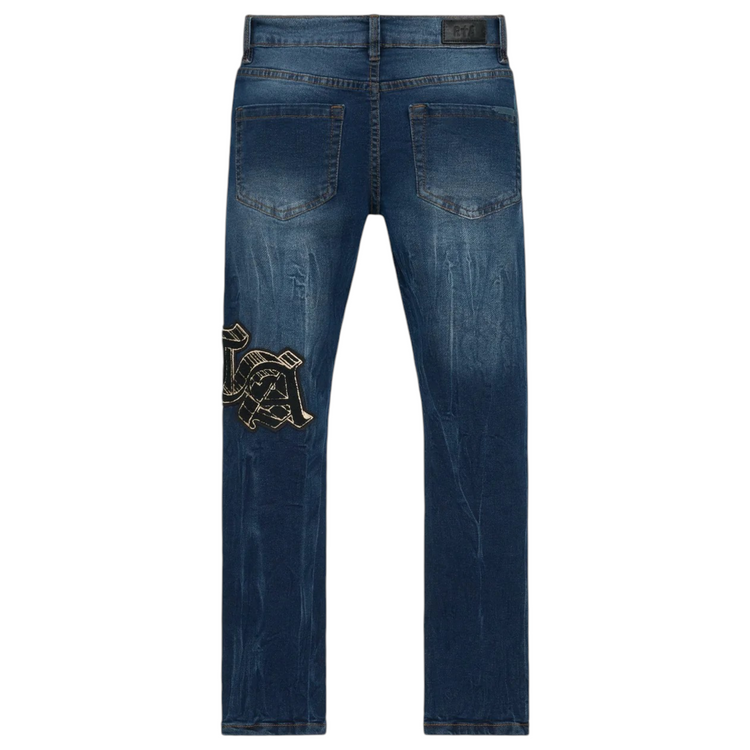 Navy Storm OG Patch Jean