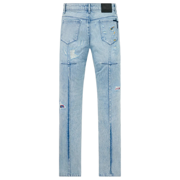 Clayton Frayed Indigo Jean