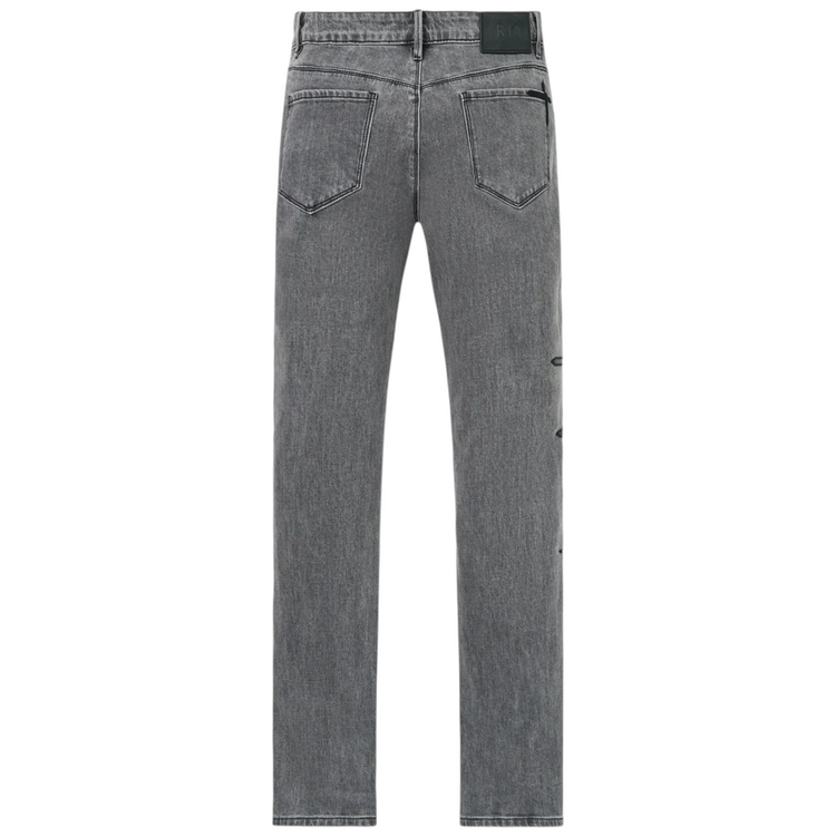 Bryant Clouded Mist Cross Patch Jeans
