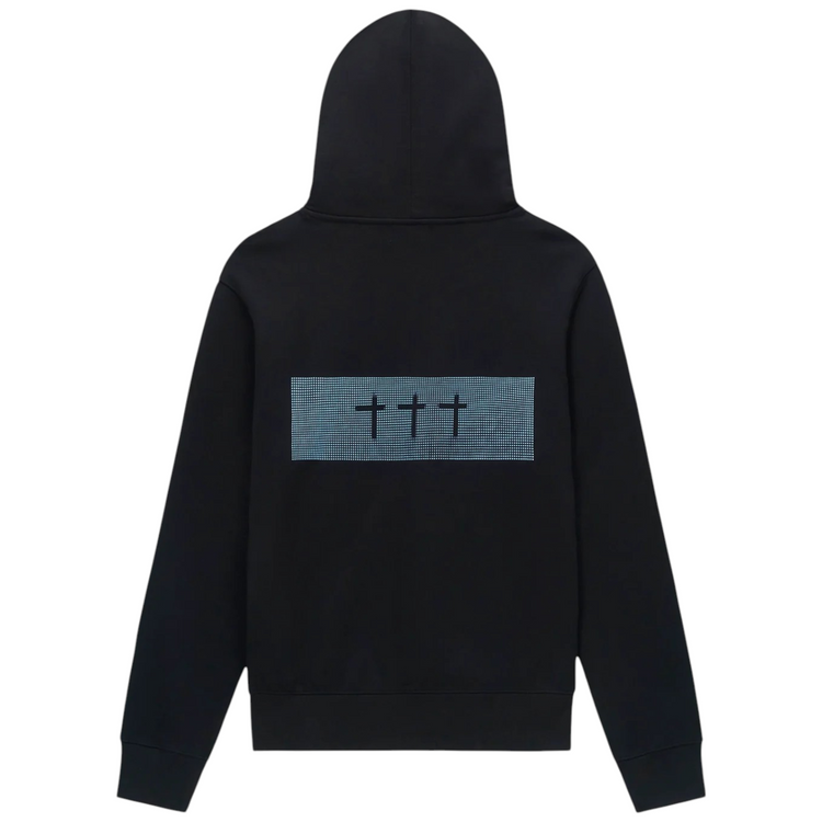 Dion Black Glitch Hoodie